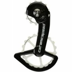 CERAMICSPEED Cage OSPW Pulley Wheel System, Traité, Carbone | Shimano Dura-Ace R9250 & Ultegra R8150