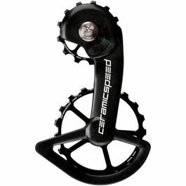 CERAMICSPEED Cage OSPW Pulley Wheel System, Traité, Carbone | Shimano Dura-Ace R9250 & Ultegra R8150